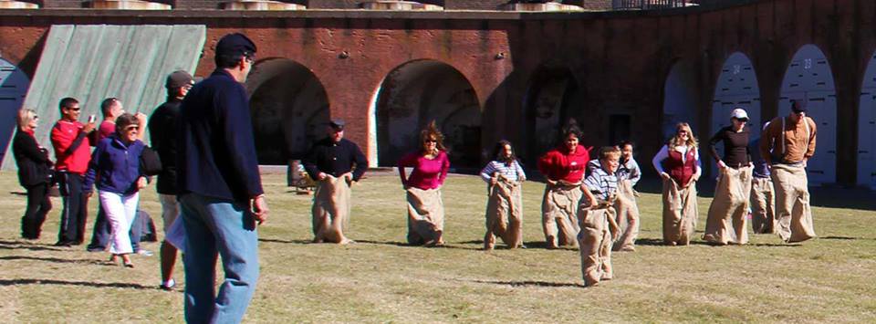 Thanksgiving FIeld Day Fort Pulaski National Monument Savannah 2015 