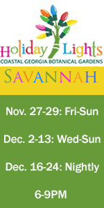 Coastal Georgia Botanical Gardens Holiday Lights 2015