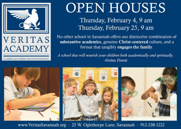 Savannah schools Veritas Academy Open Houses 2016