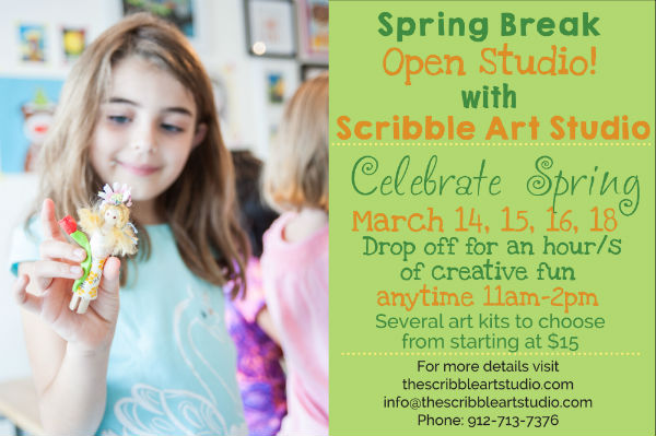 Spring Break Camps Savannah Scribble Art Studio 