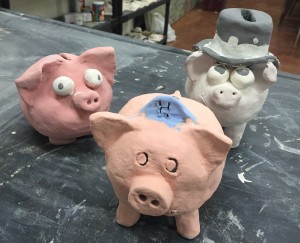 clay-pigs