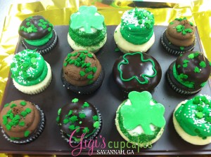 Gigi's Cupcakes St. Patrick's Day Minis 