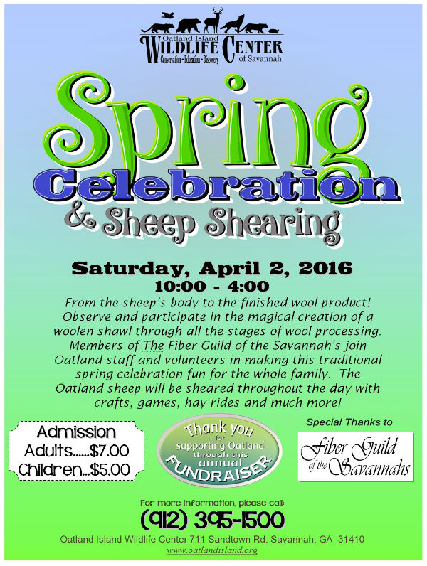 Spring Celebration Sheep Shearing 2016 Savannah 