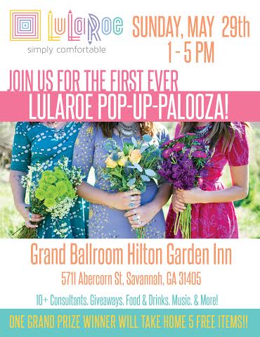 Lularoe Pop-Up Palooza Savannah 