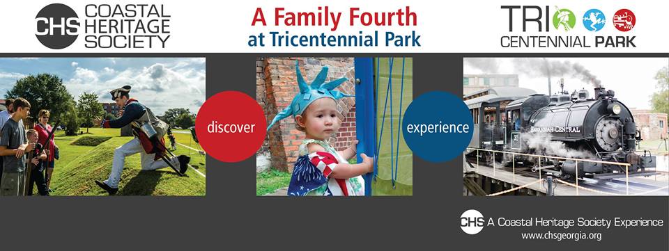 Fourth of July family Fun at Tricentennial Park Savannah