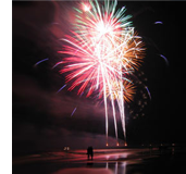 Fireworks in Savannah, Hilton Head Is., Tybee Is. Richmond Hill 2016