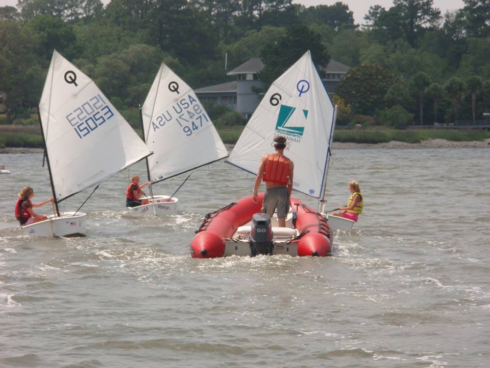 After-school sailing lessons Savannah 