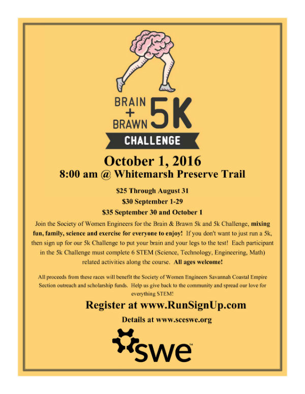 Brain & Brawn 5K & STEM Challenge Savannah 