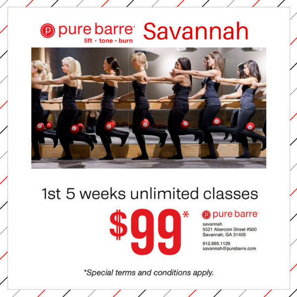 Pure Barre Savannah discount 