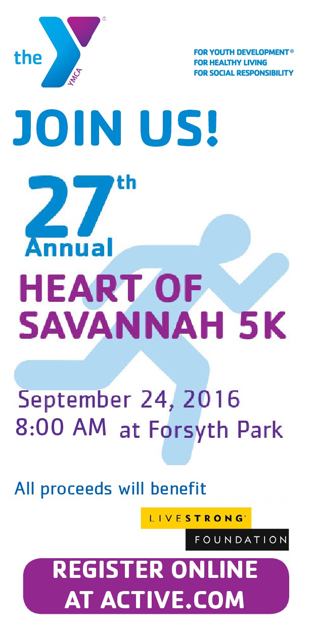 Heart of Savannah 5K YMCA Coastal Georgia 