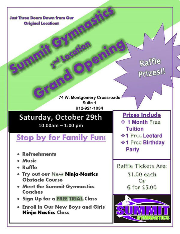 Summit Gymnastics Tumbling Savannah 