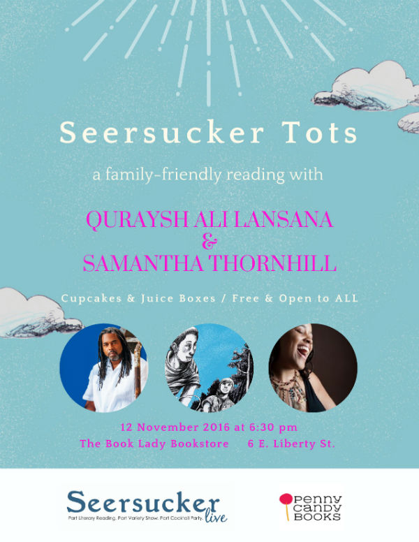 free poetry reading Savannah Seersucker Tots Penny Candy Books 