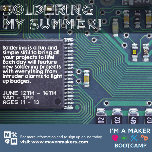 Maven Makers Summer Camps 2017 Savannah 