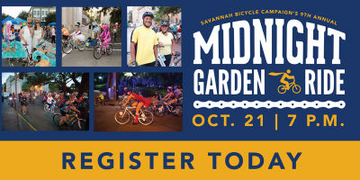 Midnight Garden Bike Ride 2017 Savannah 
