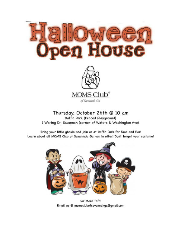 Halloween Open House Moms Club Savannah 