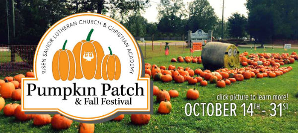 pooler pumpkin patch fall festival risen savior 