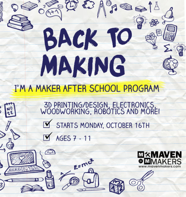 Maker After-School Classes Maven Maker Savannah 