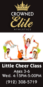 Little Cheerleading classes cheer Crowned Elite Athletics Savannah 