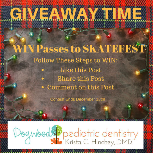 Giveaway Skatefest Dogwood Pediatric Dentistry Savannah dentists 