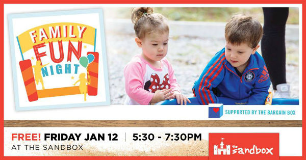 Free Family Fun Night Sandbox Children's Museum Hilton Head Bluffton 