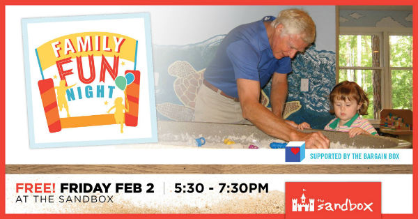 Sandbox Children's Museum Hilton Head Free Family Night 2018 