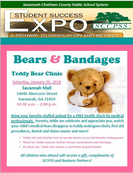 Savannah-Chatham County public schools School Expo Teddy Bear Clinic Savannah 