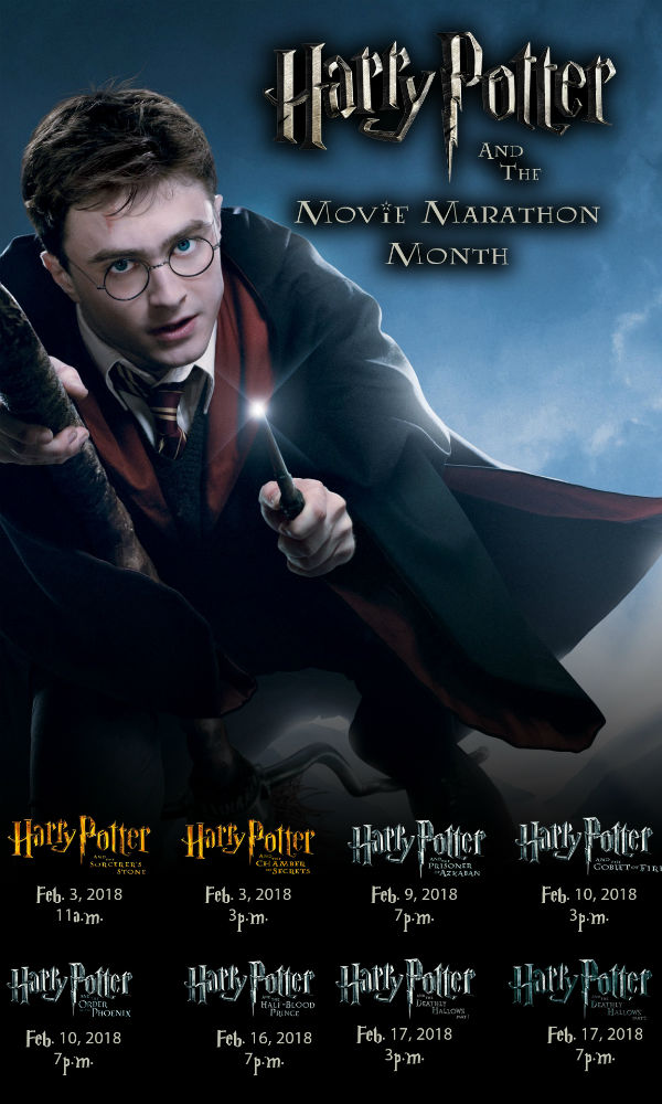 Harry Potter Series February Lucas Theatre SCAD Marathon Series 