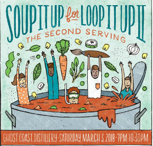 Soup It Up for Loop It Up 2018 fundraiser outreach Savannah 