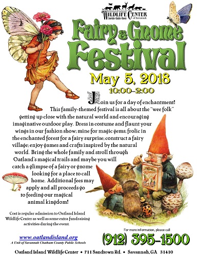 Oatland Island Wildlife Center Fairy Gnome Festival 2018 Savannah 