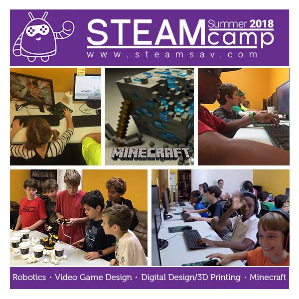 STEAM Camp Savannah Summer Camps Guild Hall 