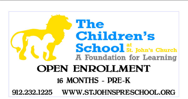 Savannah preschools pre-K St. John's 