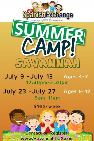 Spanish summer camp savannah