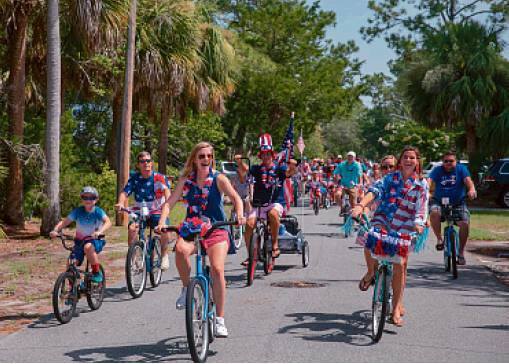 Tybee 4th of July Bike Parade 2018 