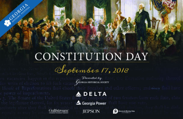 Constitution Day Savannah Georgia History 