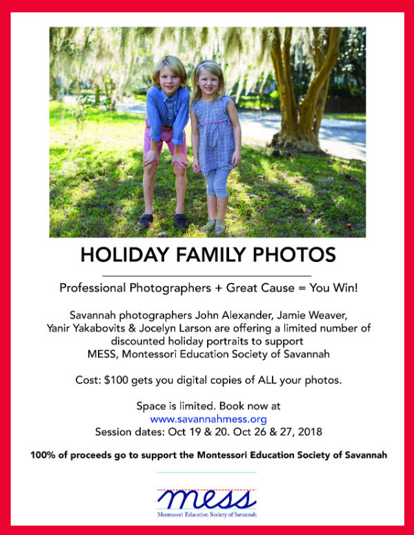 Holiday Photos 2018 Savannah photographers 