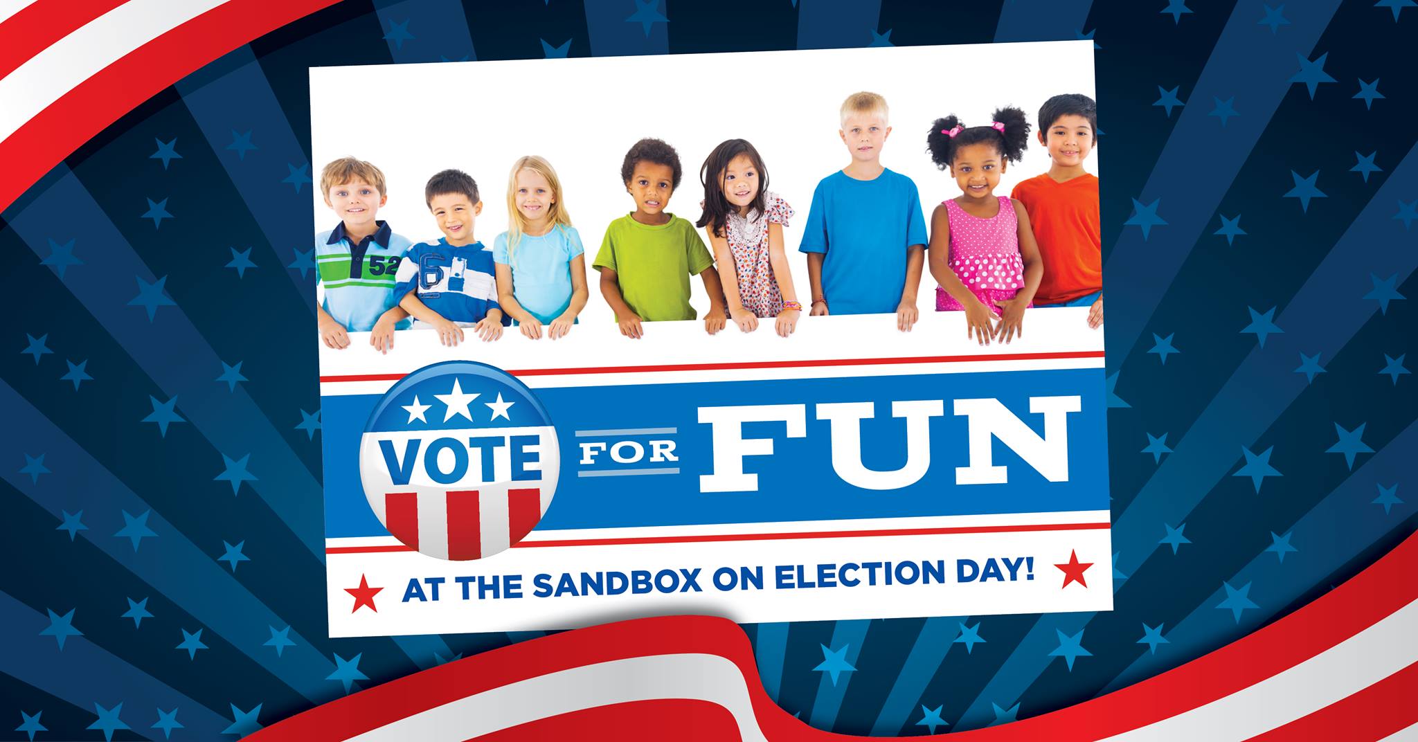 Election Day Fun for kids Sandbox Children's Museum Hilton Head 2018 