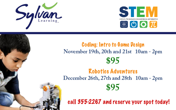 Sylvan tutoring coding class robotics Savannah
