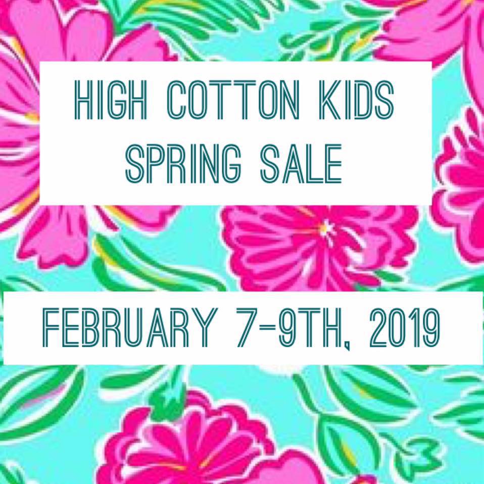 high cotton kids consignment sale savannah 2019 spring 