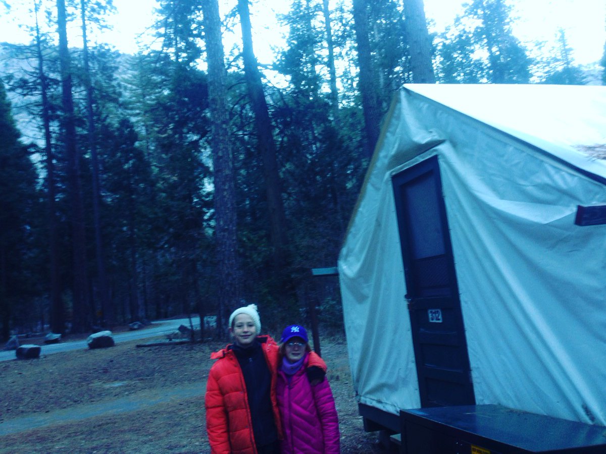 Half Dome Village canvas tents, Yosemite 
