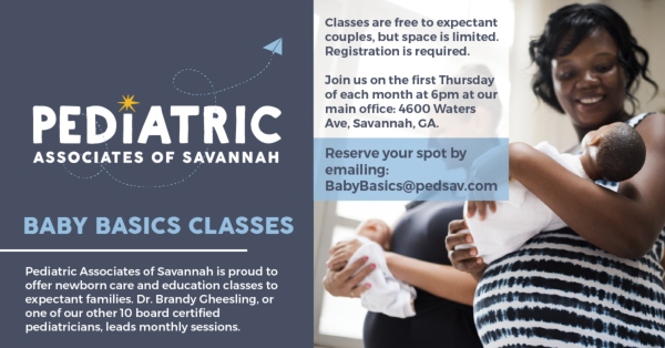 Baby Basics Savannah Pediatricians Pediatrics Pregnancy Classes 