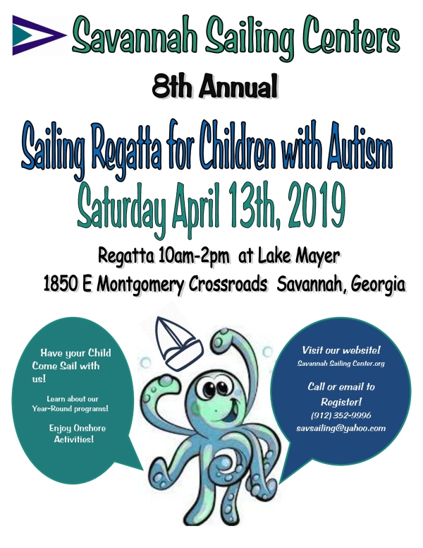 Free sailing regatta for children with autism 2019 