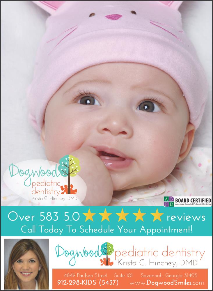 Savannah Pediatric Dentists Dogwood Dentistry Teething tips Chatham County Pooler 