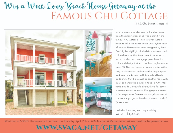 St. Vincent's Academy Chu Cottage Tybee Giveaway 