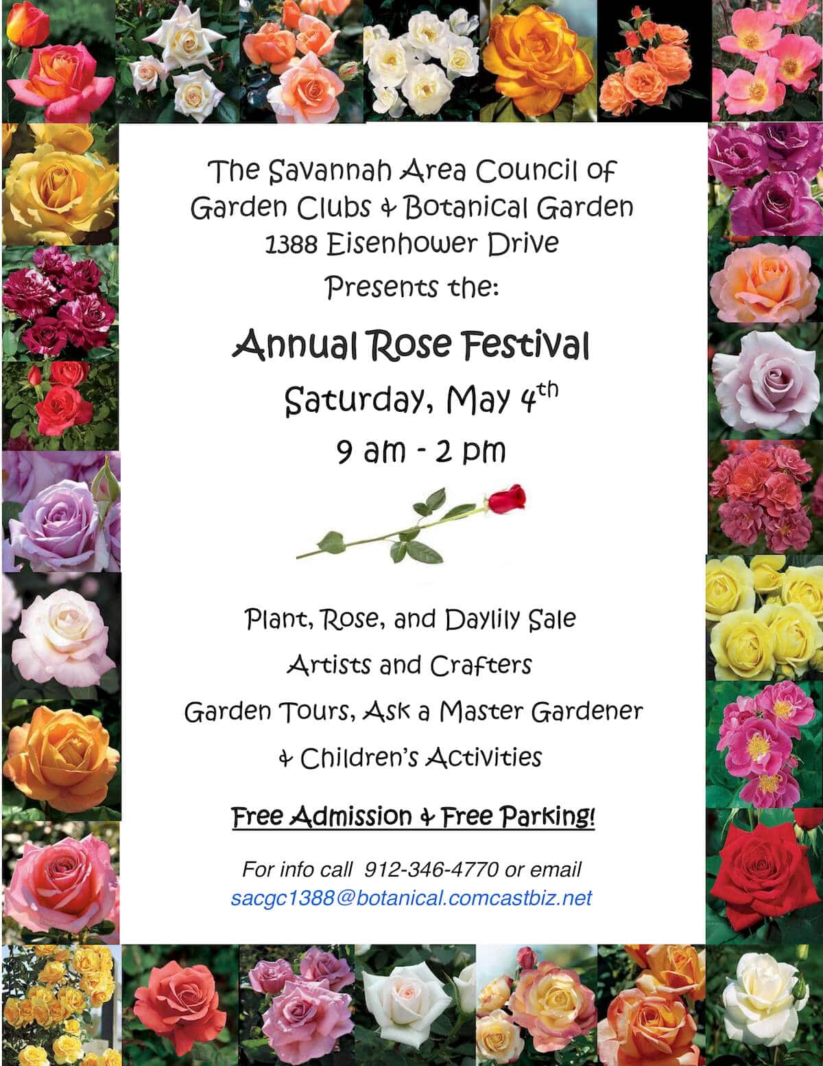 Annual Rose Festival 2019 Savannah 