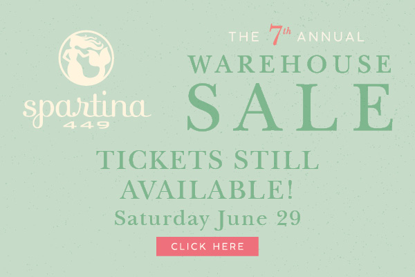 Spartina Warehouse Sale 2019 Savannah Hilton Head Island 