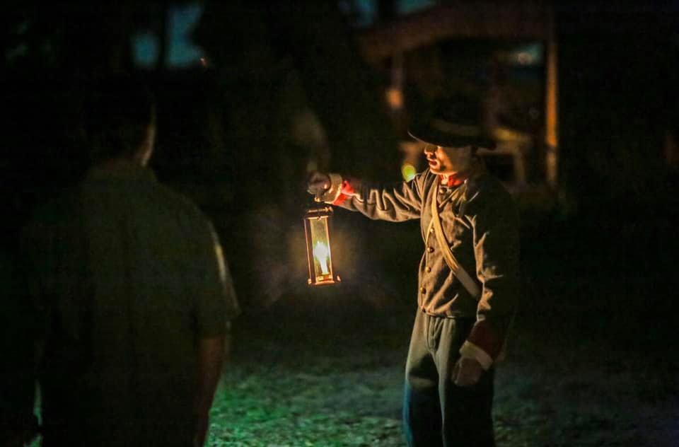Candle lantern tours Fort McAllister State Park Richmond Hill Savannah 