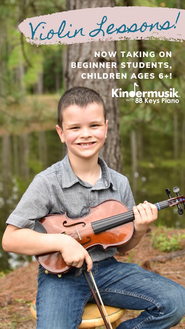 Savannah violin lessons music instrument children 