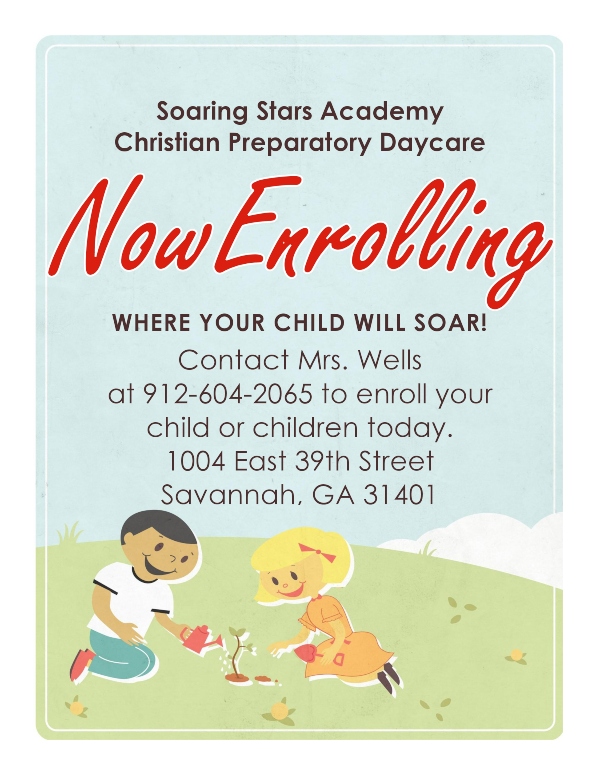 Soaring Stars Academy Savannah preschools daycare childcare Chatham County 