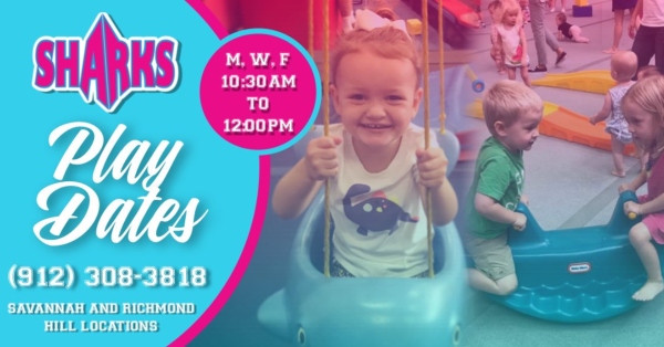 Savannah Sharks Playdates gym toddlers 2019 