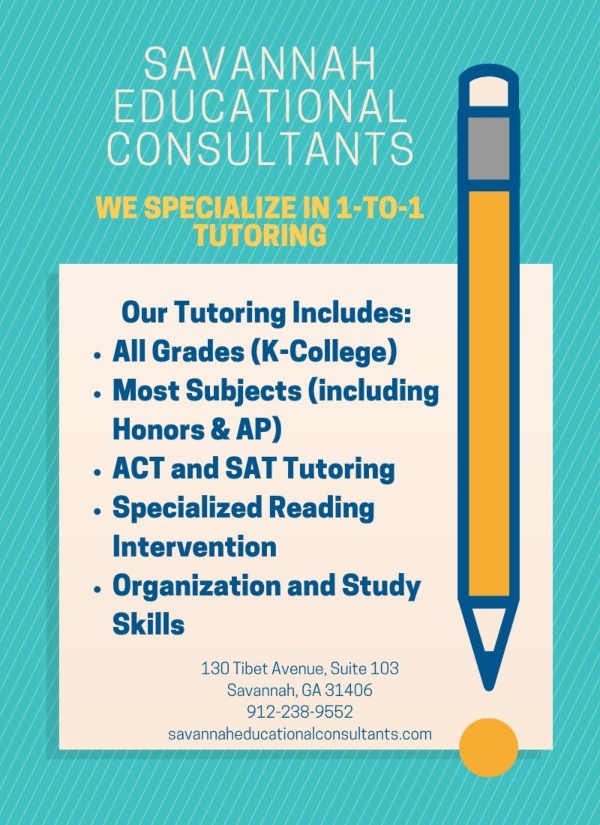 Savannah Education Consultants tutoring Savannah